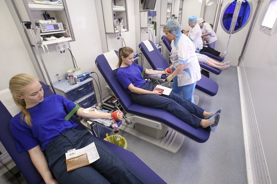 14 июня отмечается Всемирный день донора крови. Фото © Агентство "Москва" / Андрей Никеричев