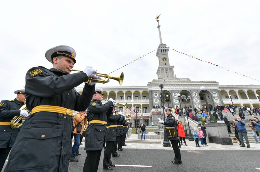 В июле в России отметят профессиональный праздник моряки и работники речного флота. Фото © Агентство "Москва" / Сергей Киселёв