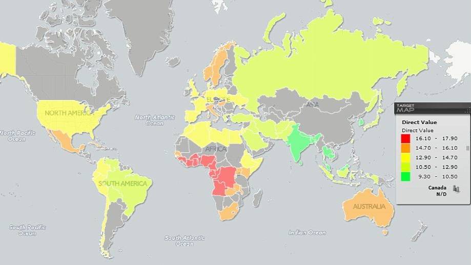 Статистика длины полового члена во всех странах Мира | Пикабу
