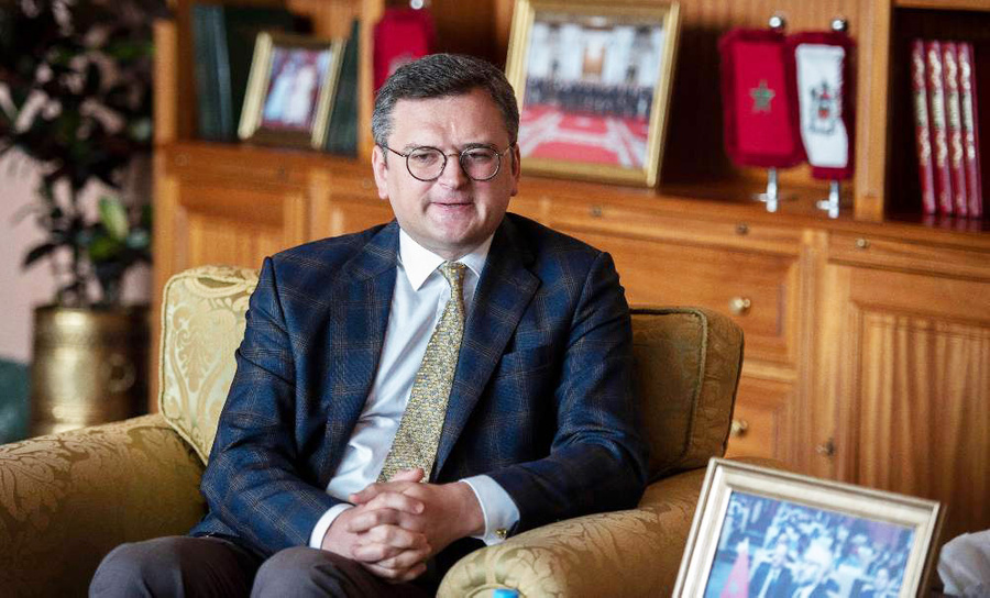 Министр иностранных дел Украины Дмитрий Кулеба. Фото © ТАСС / EPA / JALAL MORCHIDI