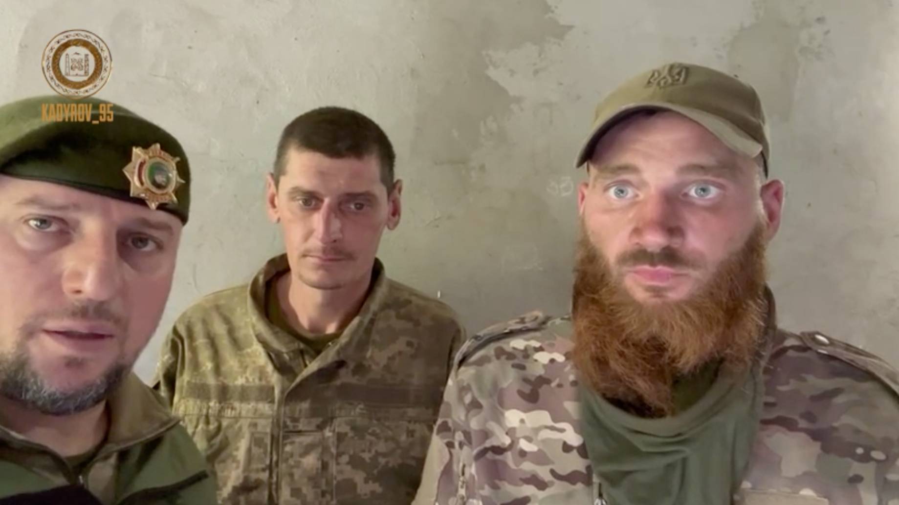 Кадыров опубликовал видео с пленными бойцами нацбата "Айдар"*