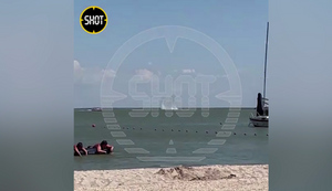 Первые секунды после падения штурмовика Су-25 в районе Ейска попали на видео