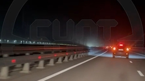 Очевидец снял Крымский мост сразу после ЧП