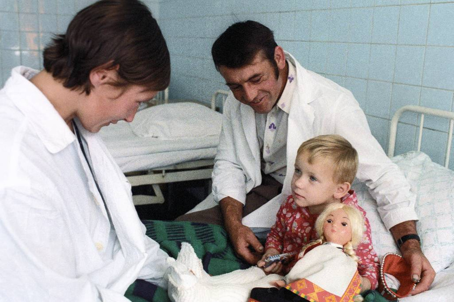 В палате детской клинической больницы. Фото © ТАСС / Валерий Христофоров