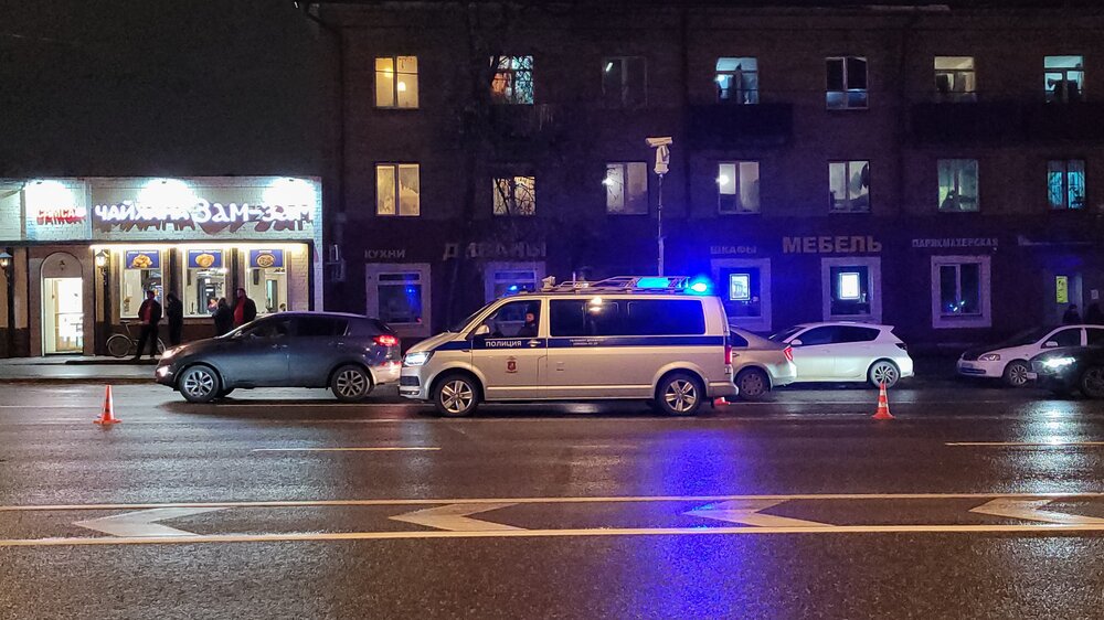 Водитель иномарки сбил женщину с тремя маленькими детьми на юго-западе Москвы
