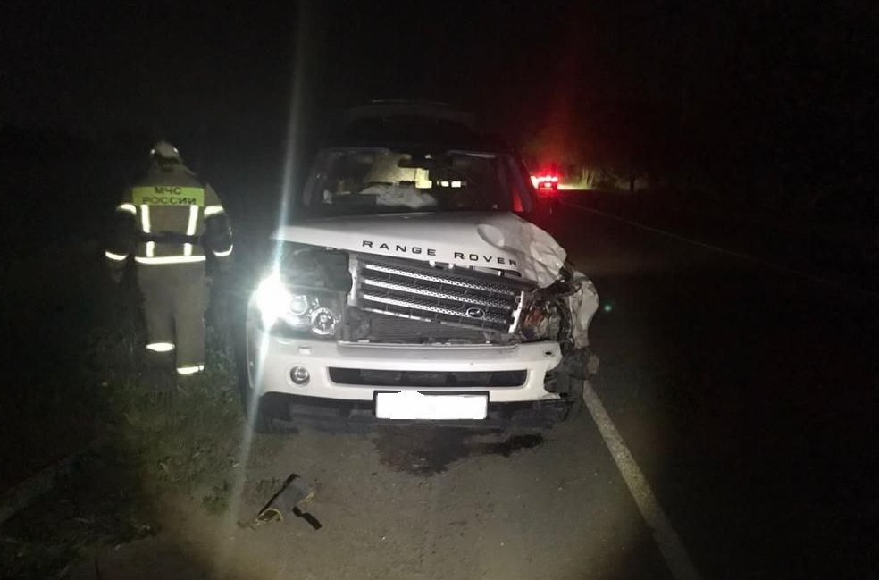 ДТП на трассе в Симферопольском районе. Фото © T.me / МВД Крым