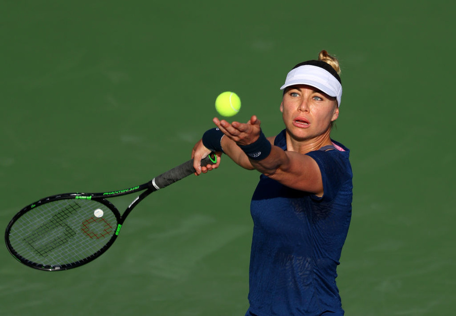 Российская теннисистка Вера Звонарёва. Обложка © Getty Images / Francois Nel
