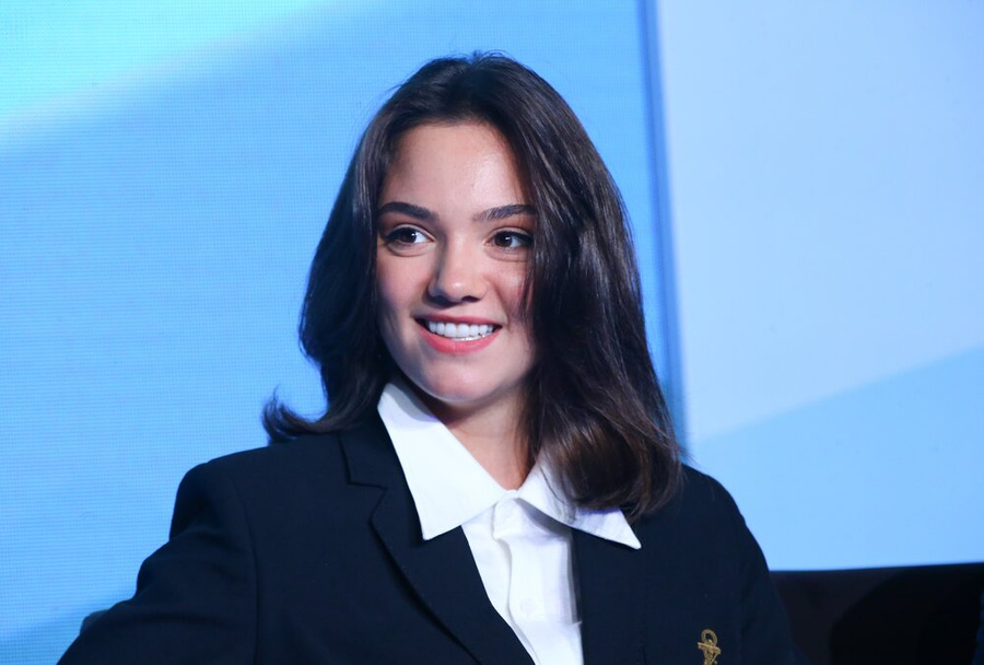 1 августа именины у российской фигуристки Евгении Медведевой. Фото © Агентство "Москва" / Сергей Ведяшкин