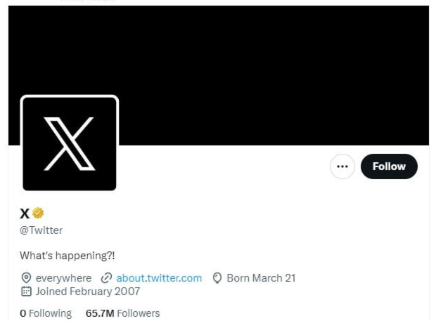 Twitter официально сменил логотип на Х. Фото © X.com 