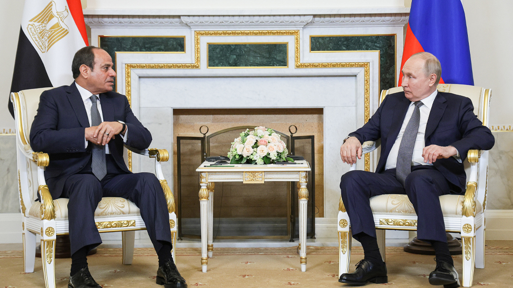 Путин обсудил с ас-Сиси мощные проекты России и Египта