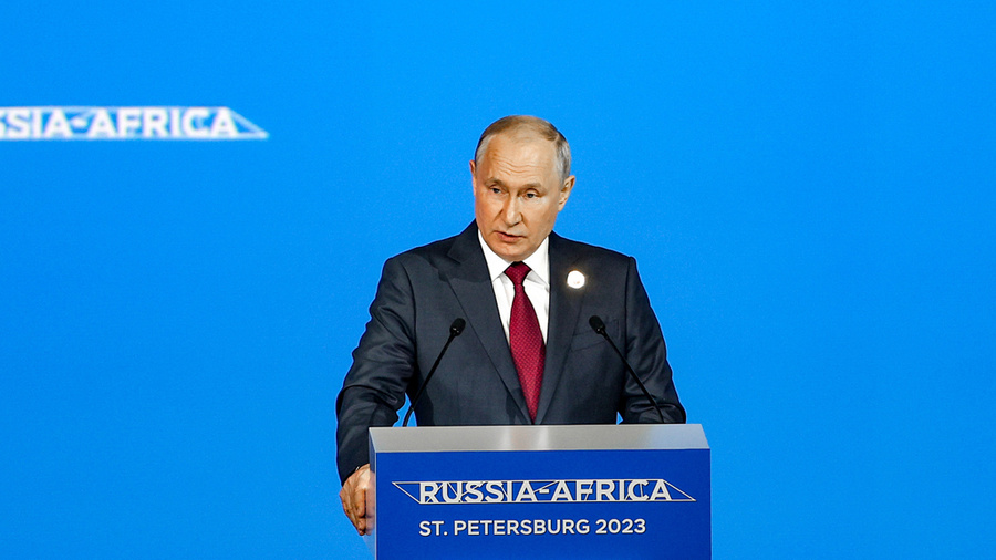 Президент России Владимир Путин. Обложка © ТАСС / Егор Алеев