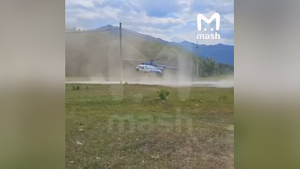 Момент смертельного крушения вертолёта на Алтае попал на видео