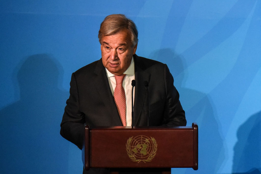 <p>Генеральный секретарь ООН Антониу Гутерриш. Фото © Getty Images / Stephanie Keith</p>