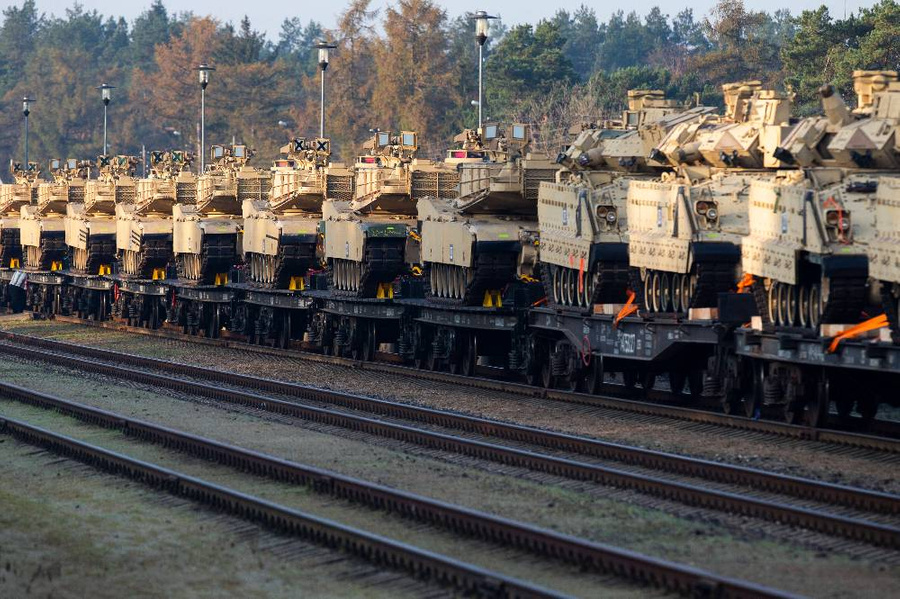 Танки M1 Abrams. Фото © ТАСС / imago images / Scanpix / Karolis Kavolelis