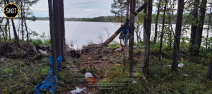 Место гибели геолога Гуревича. Фото © t.me / SHOT