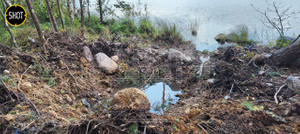 Место гибели геолога Гуревича. Фото © t.me / SHOT