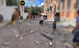 Место взрыва с 17 ранеными в Таганроге обследуют из-за данных о несдетонировавшем снаряде