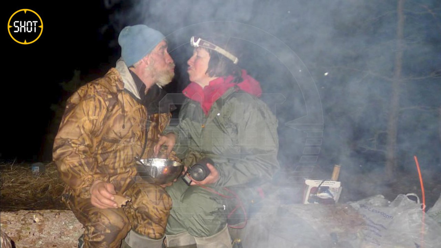 Погибший геолог с женой, пропавшей с места трагедии. Обложка © t.me / SHOT