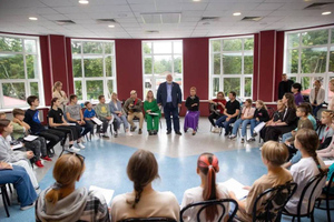 "Защитники Отечества" посетили лагерь "Литвиново", где отдыхают дети бойцов СВО