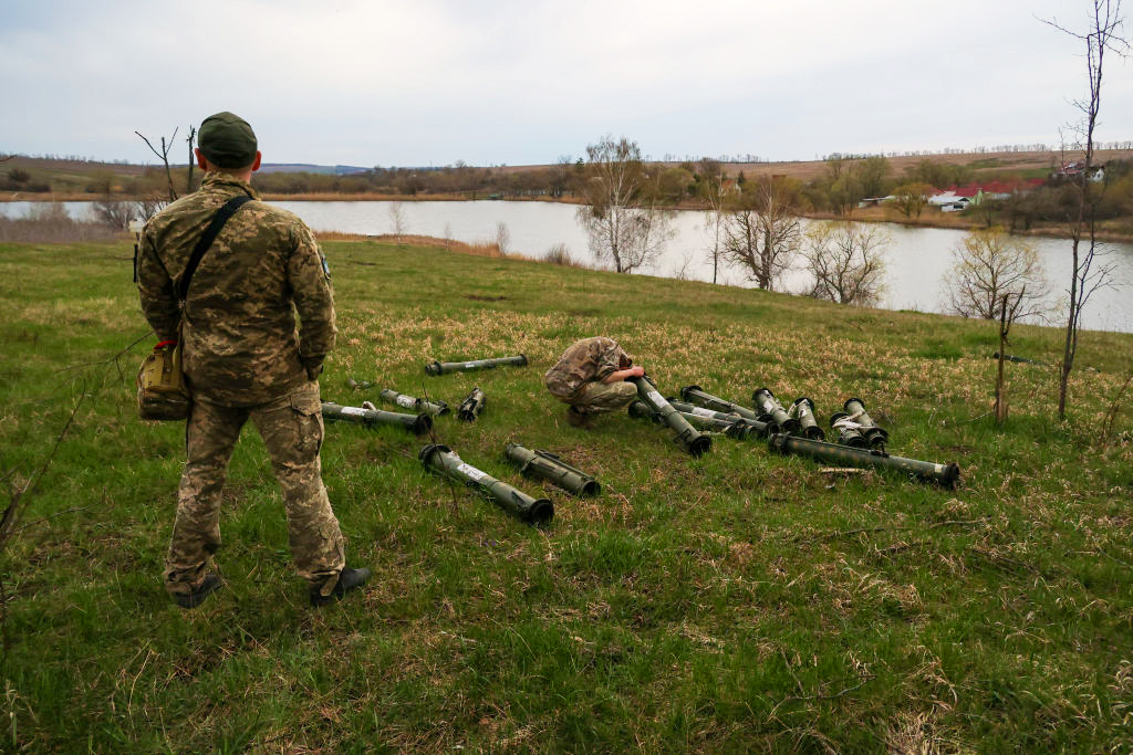 ВСУ не хватает поставляемых западных боеприпасов. Фото © Getty Images / Sofiia Bobok / Anadolu Agency