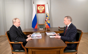 Путин начал встречу с Бегловым с шутки "всё хорошо не бывает"