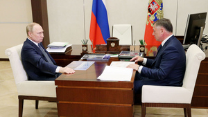 Хуснуллин отчитался перед Путиным о проделанной с начала года работе в новых регионах