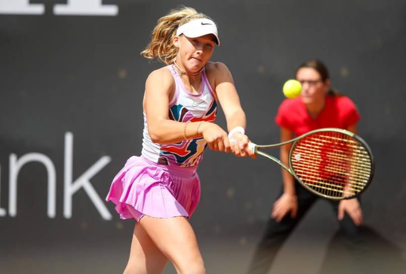 Российская теннисистка Мирра Андреева. Обложка © itftennis / Mattia Martegani