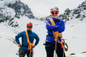 Инструкторы-проводники по альпинизму и горному туризму, основатели компании "Горный портал" Андрей и Дарья Борисовы. Фото предоставлено Лайфу