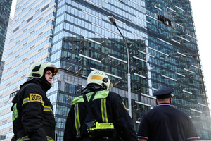 Попавший в башню "Москвы-Сити" беспилотник не повредил её несущих конструкций