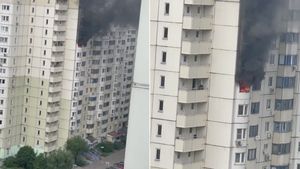 Забытый на подоконнике дезодорант стал причиной пожара в 15-этажке в Красногорске