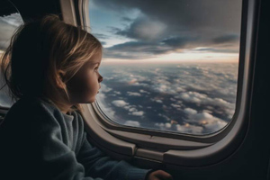 "Не паниковать": Родителям посоветовали, как избавить детей от боли в ушах при авиаперелёте