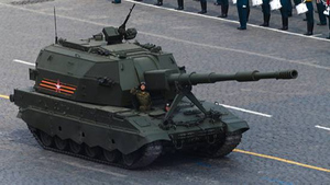 Модернизированную САУ "Коалиция-СВ" показали на форуме "Армия-2023"