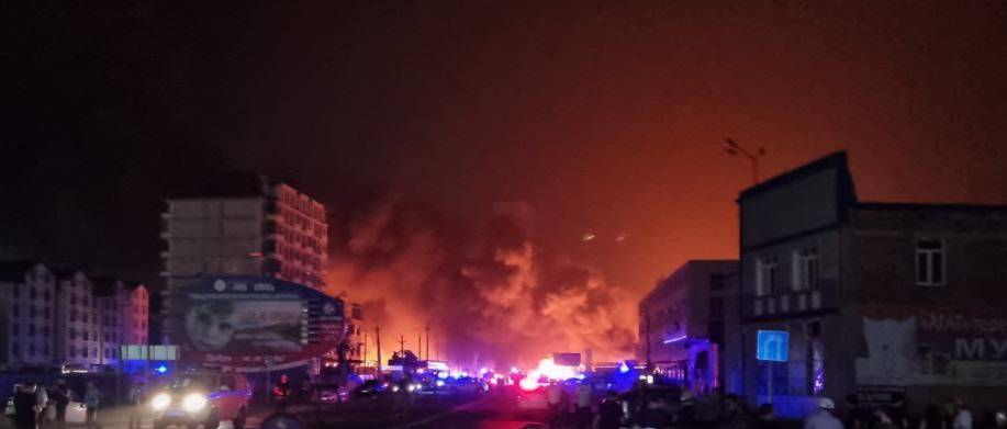 Пять человек погибли в результате взрыва и пожара на АЗС в Махачкале