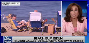 Американцы разнесли Байдена, отдыхающего на пляже во время пожаров на Гавайях