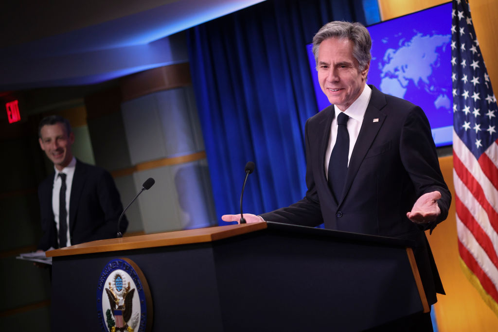 Государственный секретарь США Энтони Блинкен. Фото © Getty Images / / Win McNamee