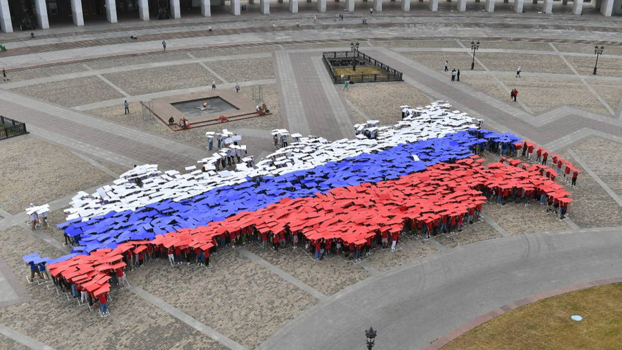 22 августа отмечается День Государственного флага России. Фото © Агентство "Москва" / Сергей Киселёв