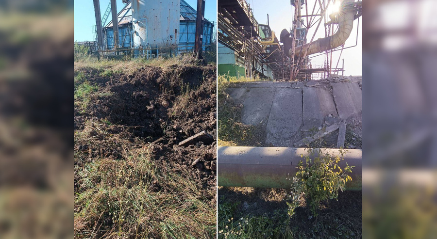 <p>Последствия обстрела ВСУ на территории предприятия "Стирол". Обложка © T.me / <a href="https://t.me/Prikhodko1970/10713" target="_blank" rel="noopener noreferrer">Приходько РИК</a></p>