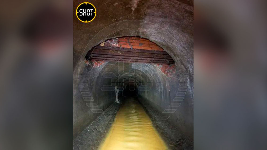 Подземный тоннель. Обложка © t.me / SHOT