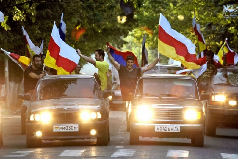 Празднование Дня признания независимости Южной Осетии. Фото © south-ossetia.info