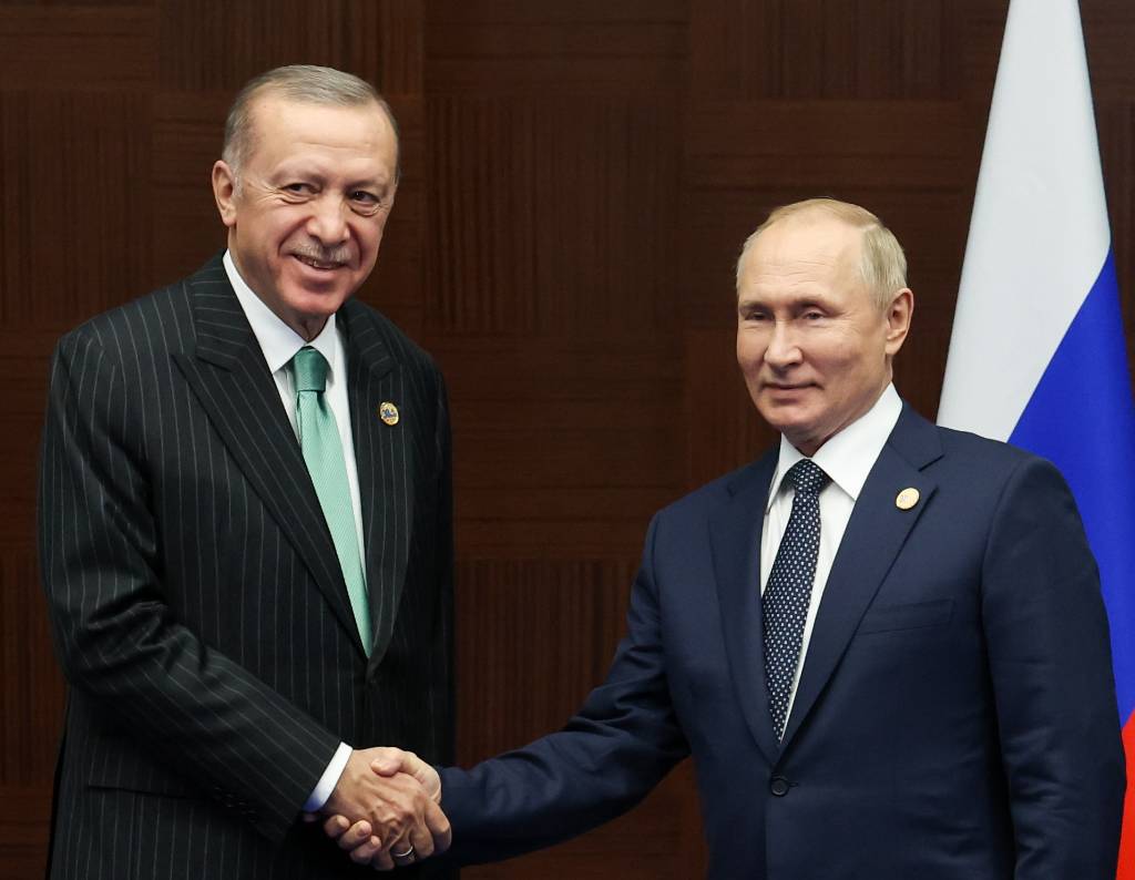 В Турции не исключили, что встреча Путина и Эрдогана пройдёт в России