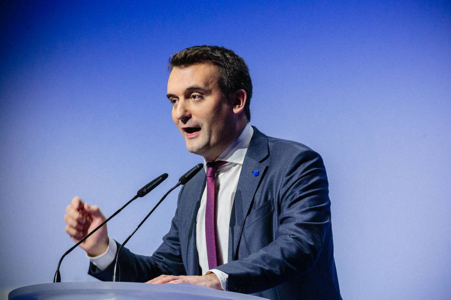 Лидер французской партии "Патриоты" Флориан Филиппо. Фото © Getty Images / Aurelien Morissard / IP3