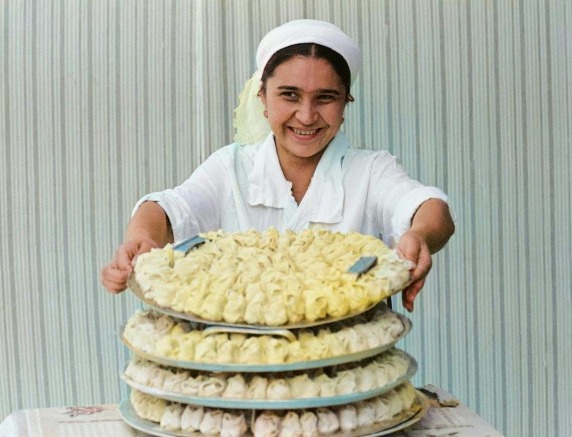 Манты, или позы, в СССР готовили не везде. Фото © Фотохроника ТАСС / А. Ковтун 