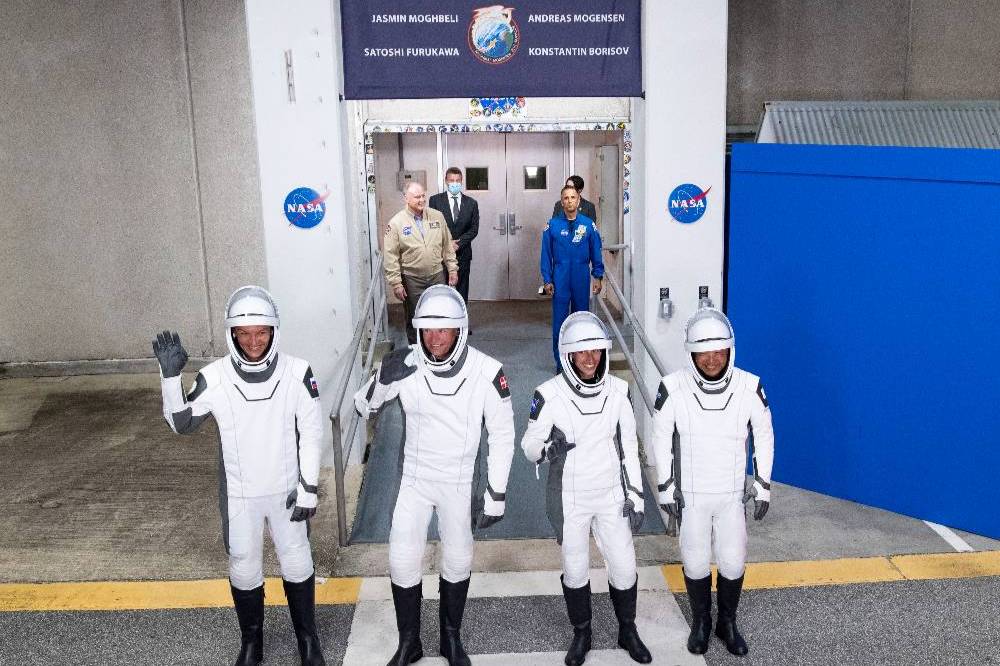 Российский космонавт отправился к МКС на корабле Crew Dragon