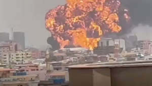 Мощный взрыв прогремел в столице Судана возле президентского дворца