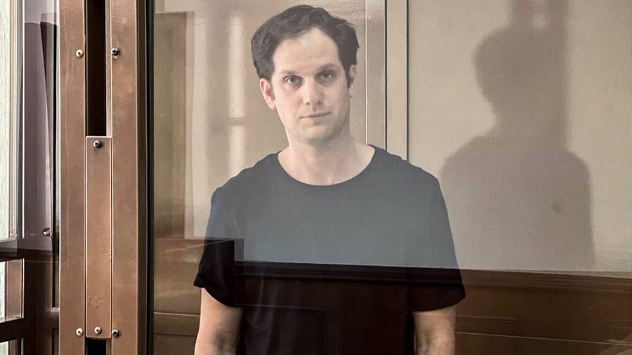 Гражданин США корреспондент московского бюро американской газеты The Wall Street Journal Эван Гершкович. Обложка © ТАСС / Пресс-служба Мосгорсуда