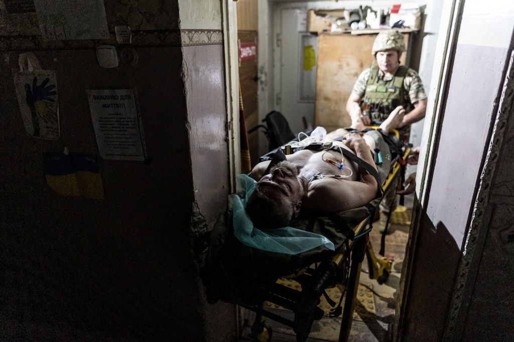 Украина до сих пор не отказалась от тактики "мясных штурмов". Фото © Getty Images / Diego Herrera Carcedo / Anadolu Agency 