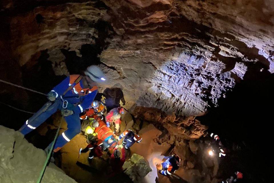 В Башкирии группа туристов потерялась в Киндерлинской пещере