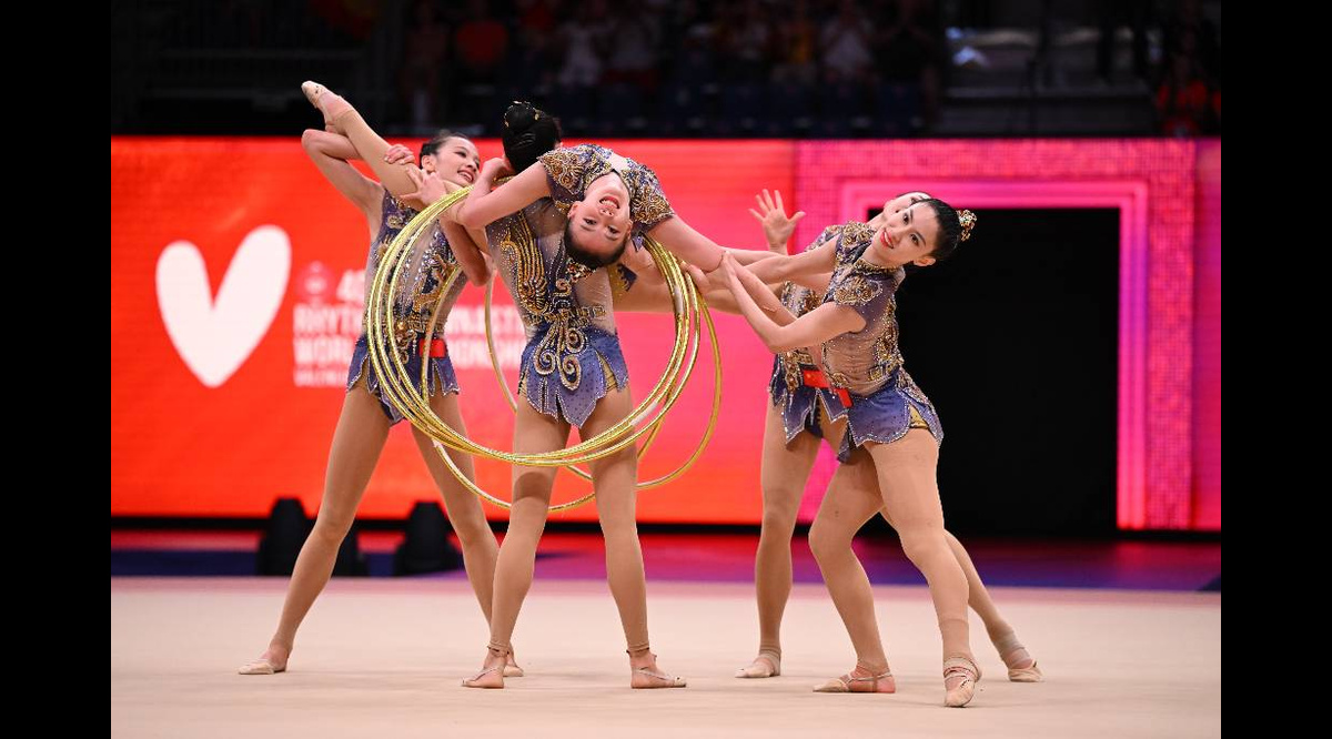 китайская групповая гимнастика (100) фото