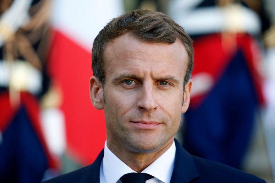Президент Франции Эмманюэль Макрон. Обложка © Getty Images / Chesnot