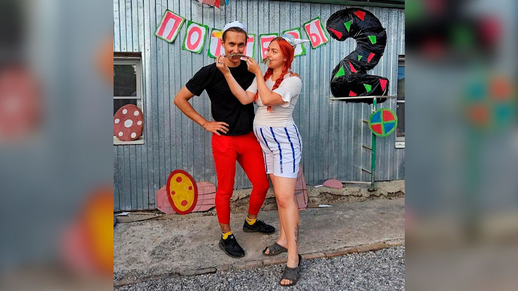 Сергей Поттер и его жена Алина. Фото © gazetametro.ru